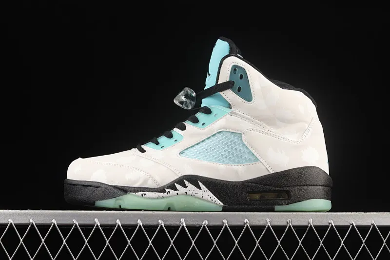All categories Air Jordan Jordan series basketball shoes Air Jordan 5 G version Air Jordan 5 "Island Green" AJ5 Joe 5 Snow Leopard 3M Reflective Guo Ailun's same style CN2932-100